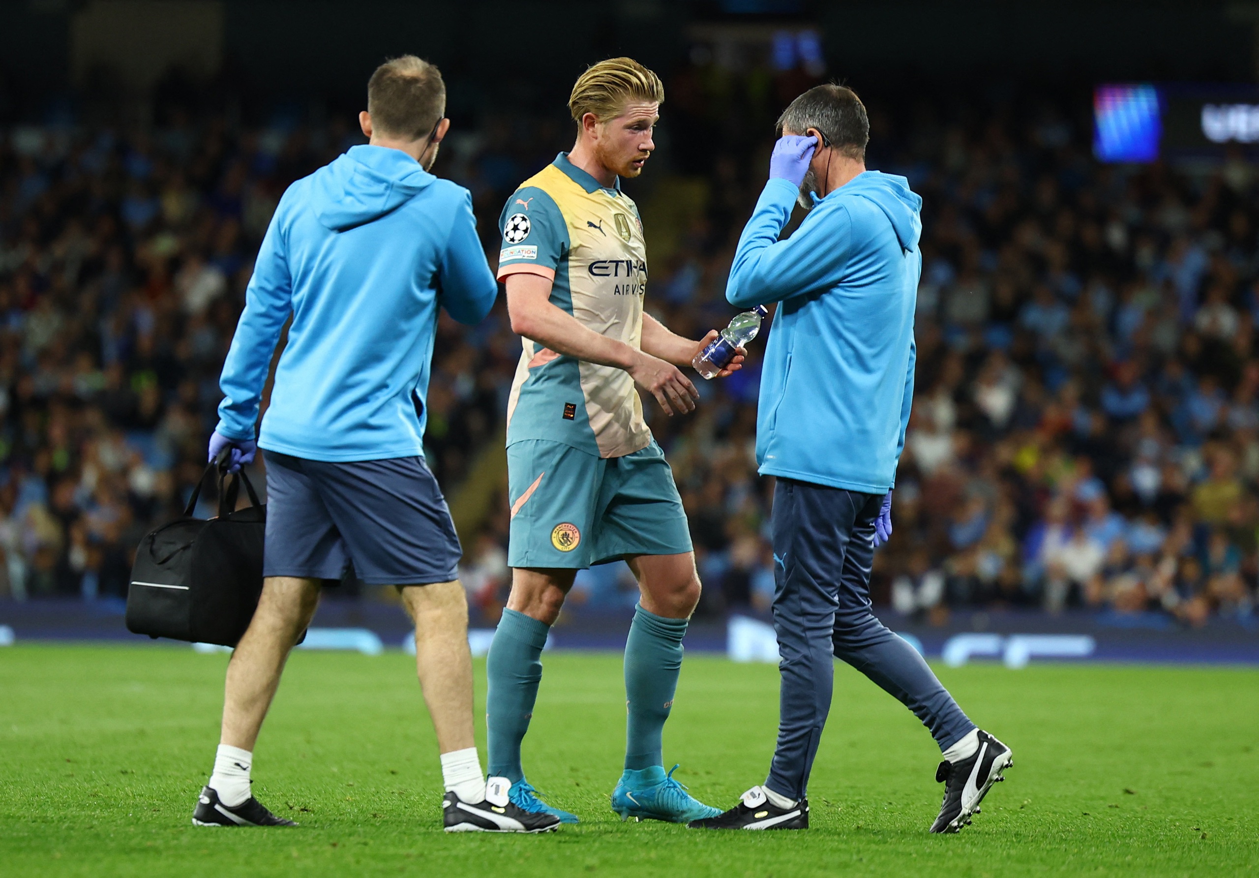 Champions League 2024-2025: Haaland lần đầu tịt ngòi, Man City hòa thất vọng trước Inter Milan- Ảnh 3.